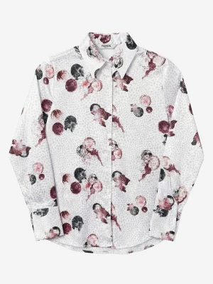 Obrázek produktu My fashion Tričko světle šedá / burgundská červeň / černá