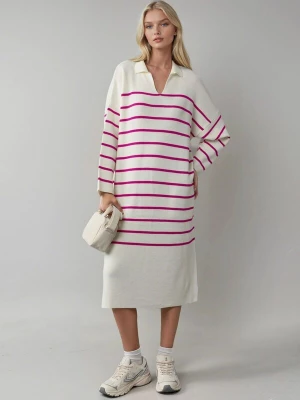 Obrázek produktu My fashion Úpletové šaty 'Strickkleider' magenta