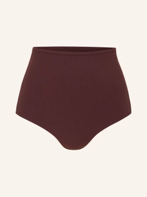 Obrázek produktu Mymarini Spodní Díl Bikin S Vysokým Pasem Highwaist Šortky Swim Apparel, Které Lze Nosit Oboustranně tmavě hnědá