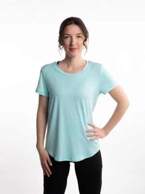 Obrázek produktu mymotus Funkční tričko 'mymotus®, ladies fitness T-Shirt, YW22' aqua modrá