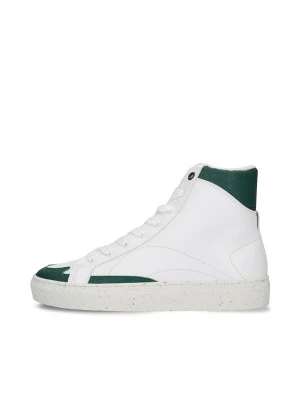 Obrázek produktu nae Vegan Shoes Kotníkové tenisky 'London' tmavě zelená / bílá