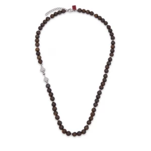 Obrázek produktu Náhrdelník HUGO E-BEADS5-NEC 50566265 Hnědá