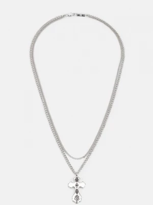 Obrázek produktu Náhrdelník River Island stříbrná barva