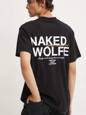 Obrázek produktu Naked Wolfe Bavlněné tričko Naked Wolfe černá