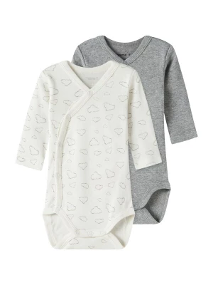 Obrázek produktu NAME IT Dupačky / body šedý melír / offwhite