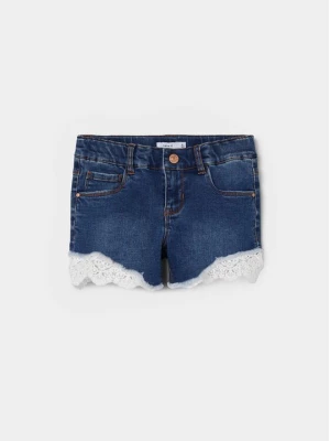 Obrázek produktu NAME IT Džínové šortky 13197440 Tmavomodrá Slim Fit