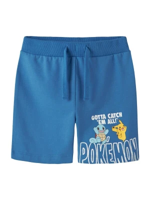 Obrázek produktu NAME IT Kalhoty 'NMMMo Pokemon' modrá / nebeská modř / žlutá / bílá