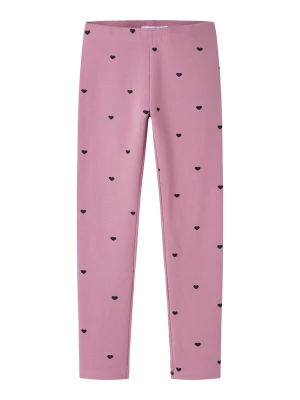 Obrázek produktu NAME IT Legíny 'NKFDAVINA' bledě fialová / černá
