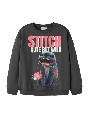 Obrázek produktu NAME IT Mikina 'NKFJYNI STITCH' tmavě modrá / malinová / černá / offwhite
