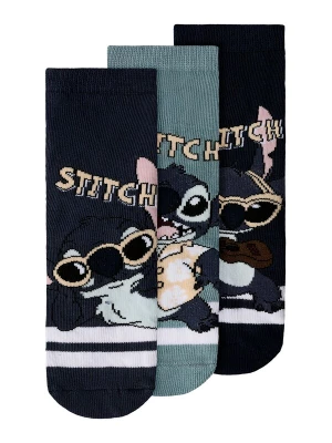 Obrázek produktu NAME IT Ponožky 'NMMARLOS STITCH' písková / opálová / tmavě modrá / bílá