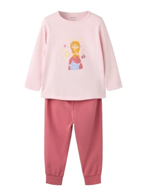 Obrázek produktu NAME IT Pyžamo světlemodrá / karamelová / magenta / růže