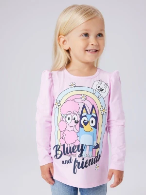 Obrázek produktu NAME IT Tričko 'NMFJESSIE BLUEY' modrá / žlutá / růžová / světle růžová