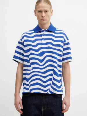 Obrázek produktu Napapijri Bavlněné polo tričko x Martine Rose modrá