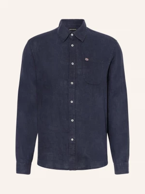 Obrázek produktu Napapijri Lněná Košile G-Linen Ls Regular Fit tmavě modrá