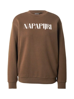 Obrázek produktu NAPAPIJRI Mikina 'BLISS' hnědá / bílá