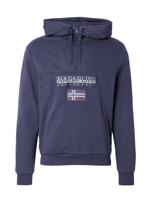 Obrázek produktu NAPAPIJRI Mikina 'BURGEE HZH 2.0' marine modrá / šedá / vínově červená
