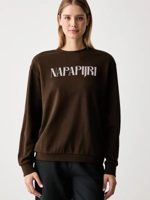 Obrázek produktu Napapijri mikina dámská bavlněná Bliss hnědá