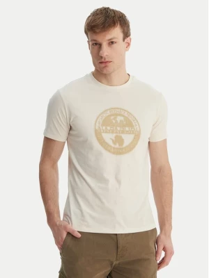 Obrázek produktu Napapijri T-Shirt S-Mahsa NP0A4FZB Écru Regular Fit Krémová
