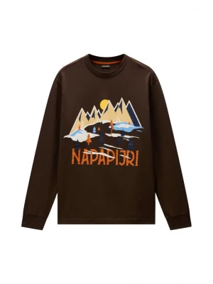 Obrázek produktu NAPAPIJRI Tričko námořnická modř / světlemodrá / čokoládová / oranžová