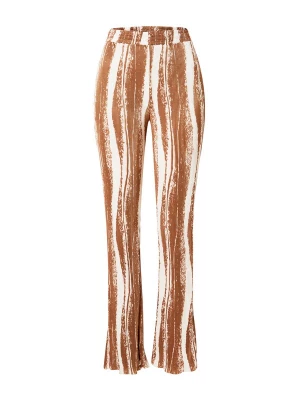 Obrázek produktu Nasty Gal Kalhoty hnědá / bílá