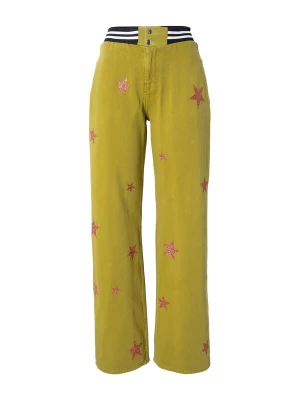 Obrázek produktu Nasty Gal Kalhoty olivová / pink / černá / bílá