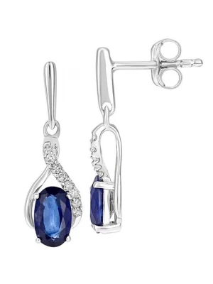 Obrázek produktu Náušnice Diamant Exquis modrá