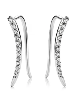 Obrázek produktu Náušnice Diamant Exquis stříbrná barva