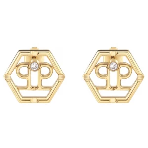 Obrázek produktu Naušnice PHILIPP PLEIN Hexagon PJ2AA06EU Zlatá