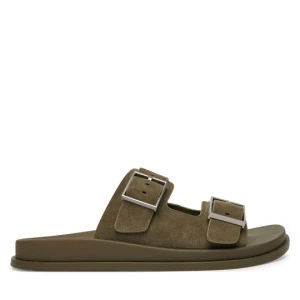 Obrázek produktu Nazouváky Calvin Klein City Sandal Buckle Suede HW0HW03130 Zelená