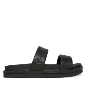 Obrázek produktu Nazouváky Calvin Klein Jeans Flat Molded Doublebar Sandal Lth YM0YM01226 Černá