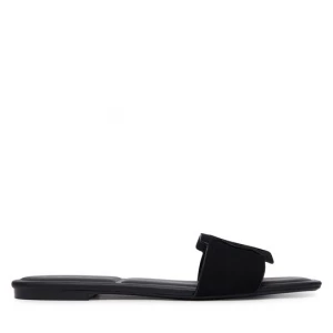Obrázek produktu Nazouváky Calvin Klein Square Flat Sndl Embl Suede HW0HW03055 Černá