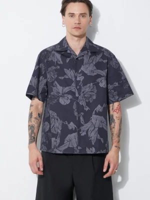 Obrázek produktu Neil Barrett Bavlněná košile Neil Barrett Boxy Bold Flowers Print Short Sleeve Shirt