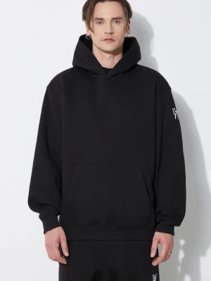 Obrázek produktu Neil Barrett Mikina Neil Barrett Easy Drop Shoulder Double Bolts Hoodie černá