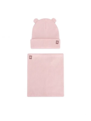 Obrázek produktu Nelli Blu Set čepice a tunelová šála 7KF-001-AW24 Růžová