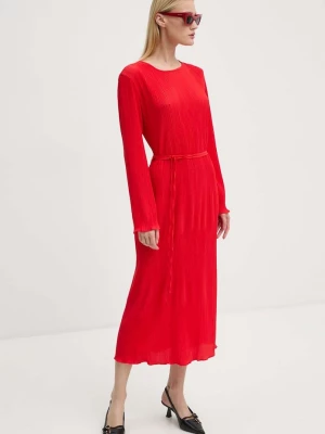 Obrázek produktu Never Fully Dressed Šaty Never Fully Dressed Red Gaia Plisse