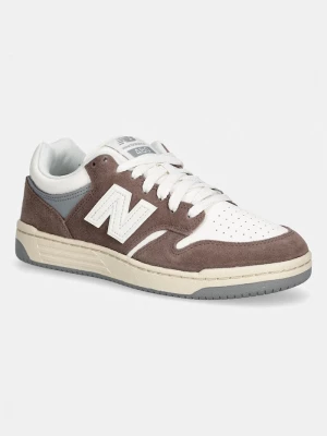 Obrázek produktu New Balance 480 sneakers boty kožené hnědá