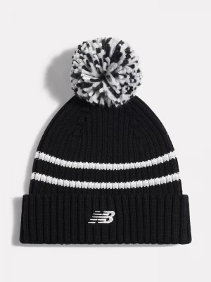Obrázek produktu New Balance čepice s bambulí dětská bavlněná černá
