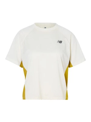 Obrázek produktu new balance Funkční tričko hořčicová / bílá