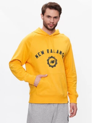 Obrázek produktu New Balance Mikina Dukserica Sport Seasonal French Terry MT31901 Žlutá Relaxed Fit