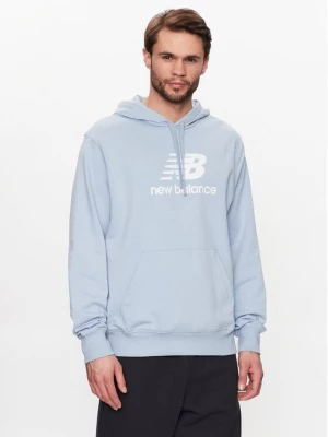 Obrázek produktu New Balance Mikina MT31537 Světle modrá Relaxed Fit