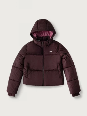 Obrázek produktu New Balance prošívaná bunda dětská fialová