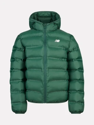 Obrázek produktu New Balance prošívaná bunda dětská zelená