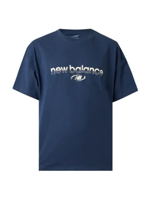 Obrázek produktu new balance Tričko námořnická modř / bílá
