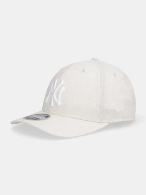 Obrázek produktu New Era baseballová čepice s příměsí lnu 940 MC NYY béžová