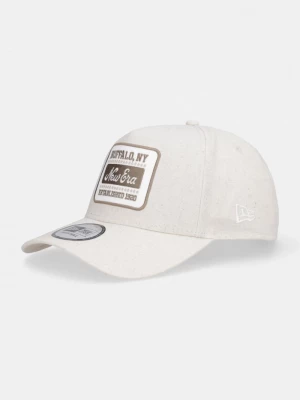 Obrázek produktu New Era baseballová čepice s příměsí lnu OVAL PATCH LINEN EFRAME béžová