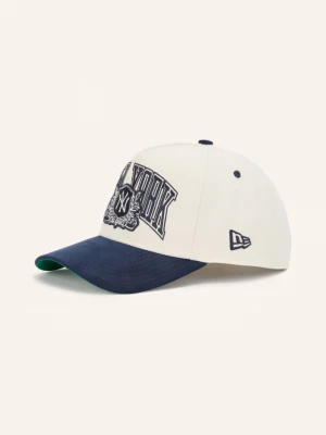 Obrázek produktu New Era Cap Wordmark Suede E-Frame krémová / zelená / tmavě modrá