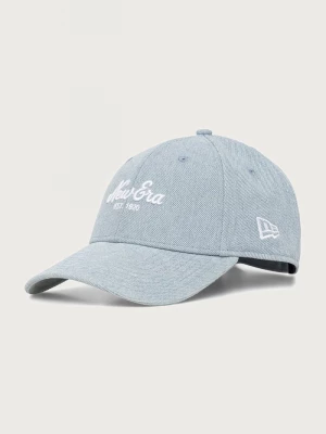 Obrázek produktu New Era kšiltovka džínová DENIM 9FORTY® modrá