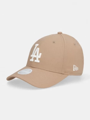 Obrázek produktu New Era kšiltovka s příměsí lnu LINEN 940 LA DODGERS hnědá