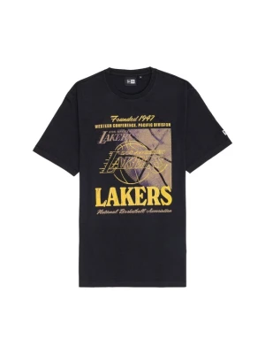 Obrázek produktu NEW ERA Tričko 'NBA LOSLAK' zlatě žlutá / fialová / šeříková / černá