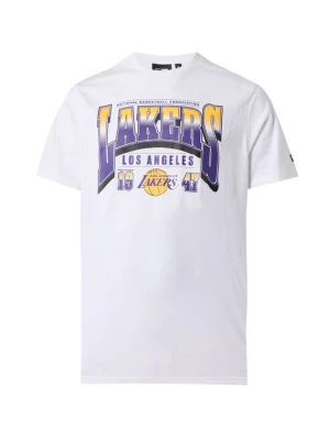 Obrázek produktu NEW ERA Tričko 'NBA LOSLAK' žlutá / tmavě fialová / černá / bílá